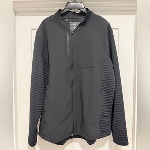 Under Armour Black Bomber Full Zip Jacket